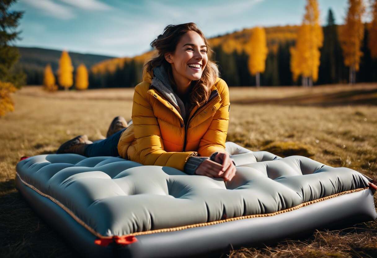 "dormez comme sur un nuage, même en pleine nature! découvrez les meilleurs matelas de camping autogonflants de 2023 ! "