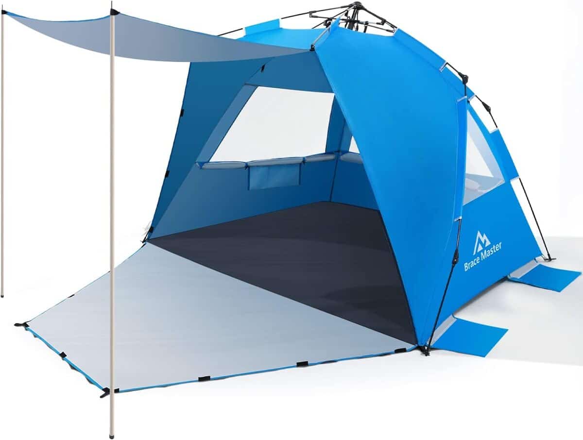 Test Brace Master : tente Pop Up et Protection UV 50+