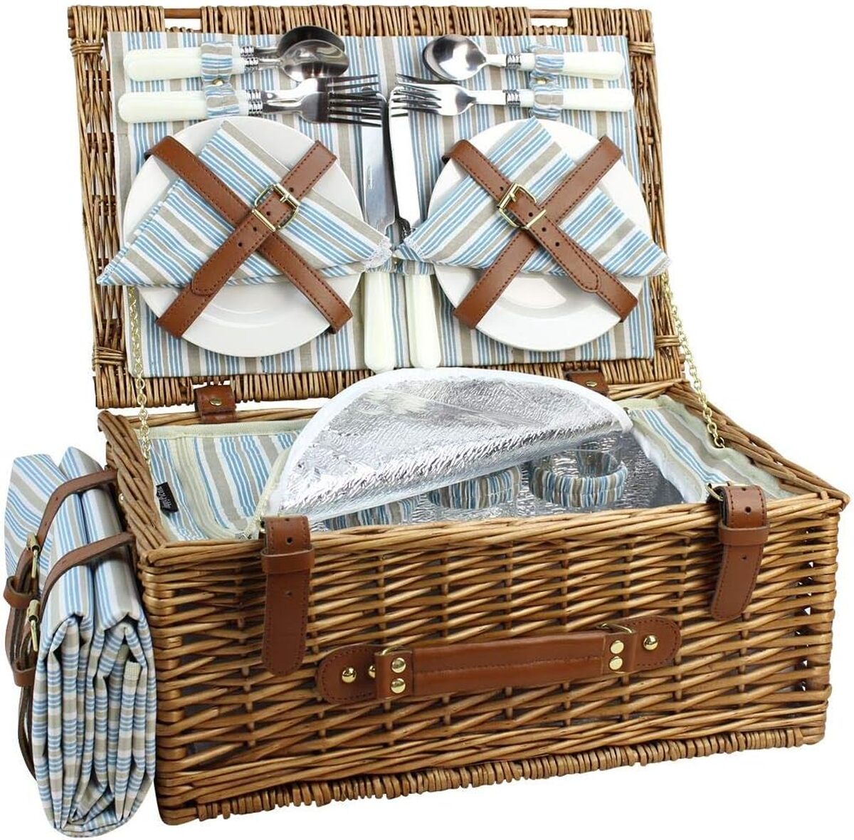 Test HappyPicnic: panier Osier 4 Personnes et Accessoires