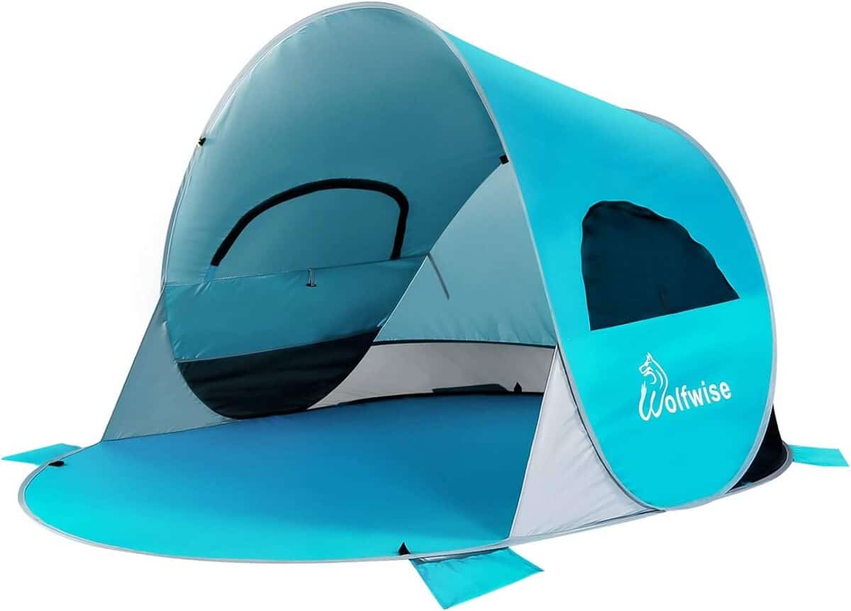 Test WolfWise Pop Up: abris UPF 50+ pour 3-4 Personnes