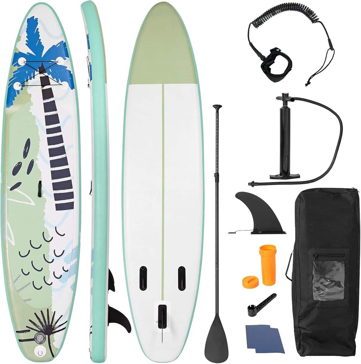 Test de la planche paddle gonflable GOPLUS 320 cm
