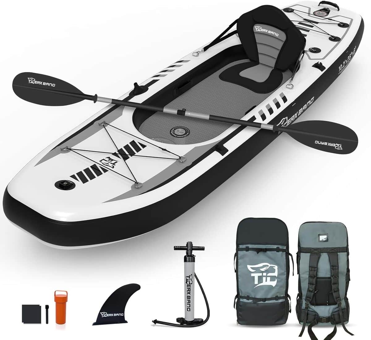 Test du kayak gonflable TIGERXBANG : performance et polyvalence