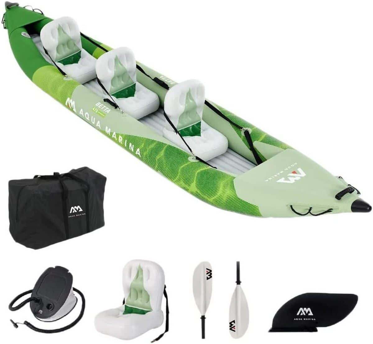 Test du kayak multicolore Aqua Marina Betta 15’7″