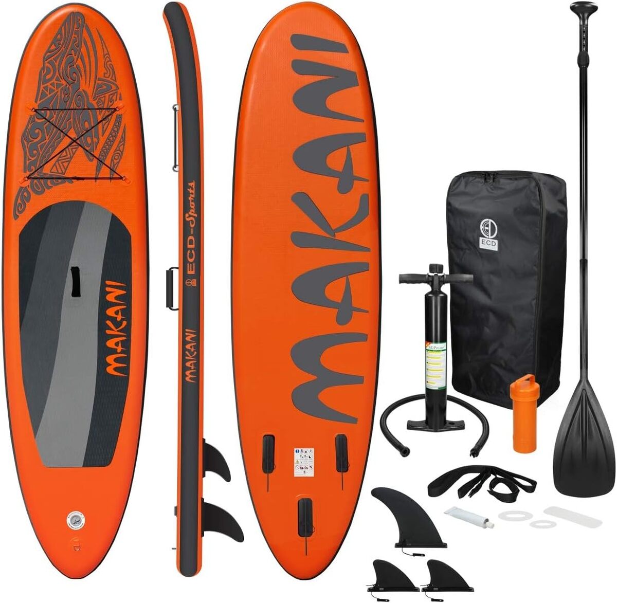 Test du sup board gonflable ECD Germany Makani : performance et stabilité