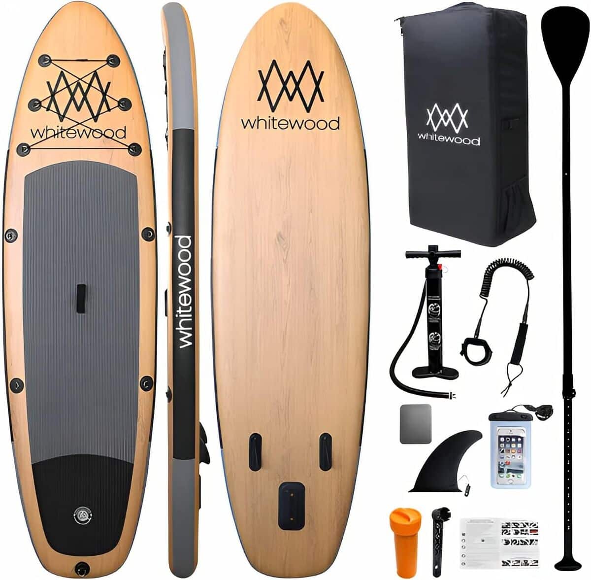 Test : whitewood SUP gonflable 10' avec accessoires complets