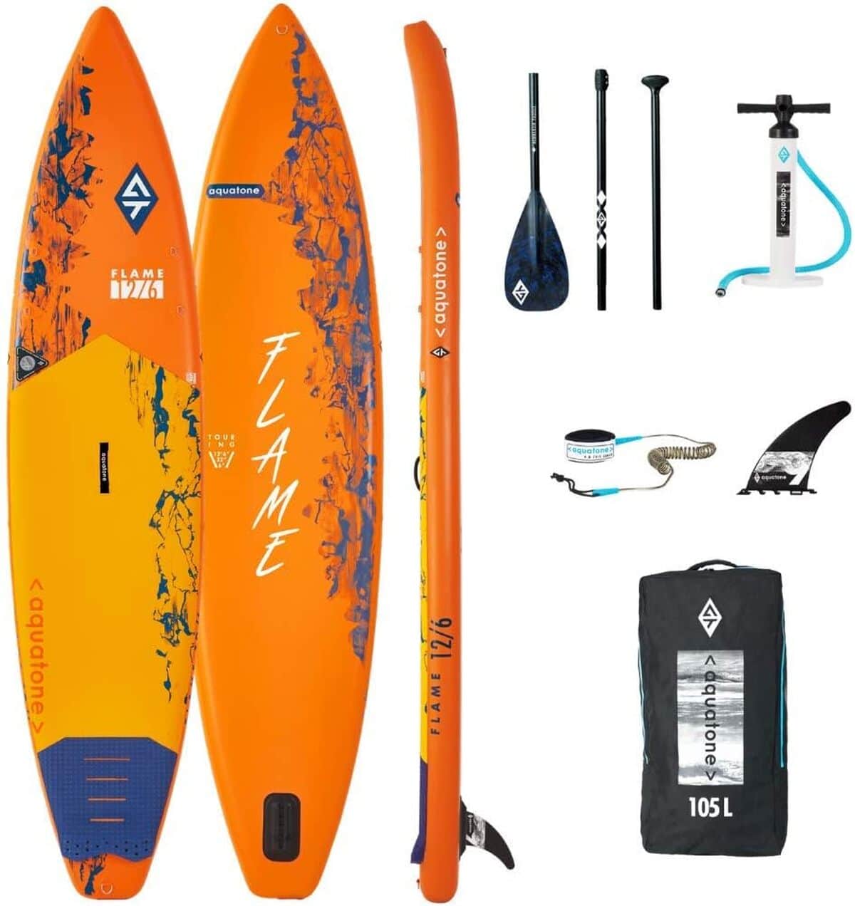 Test de la planche Aztron Aquatone Flame 12.6