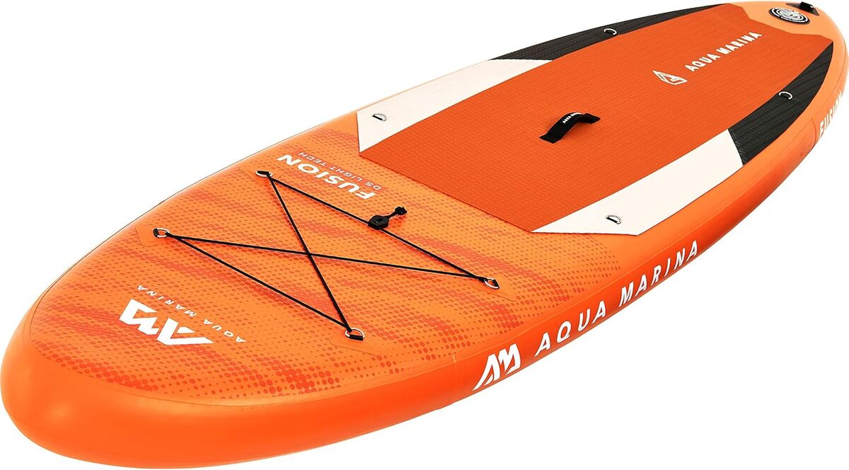 Test de la planche SUP Aqua Marina Fusion 10’10” multicolore