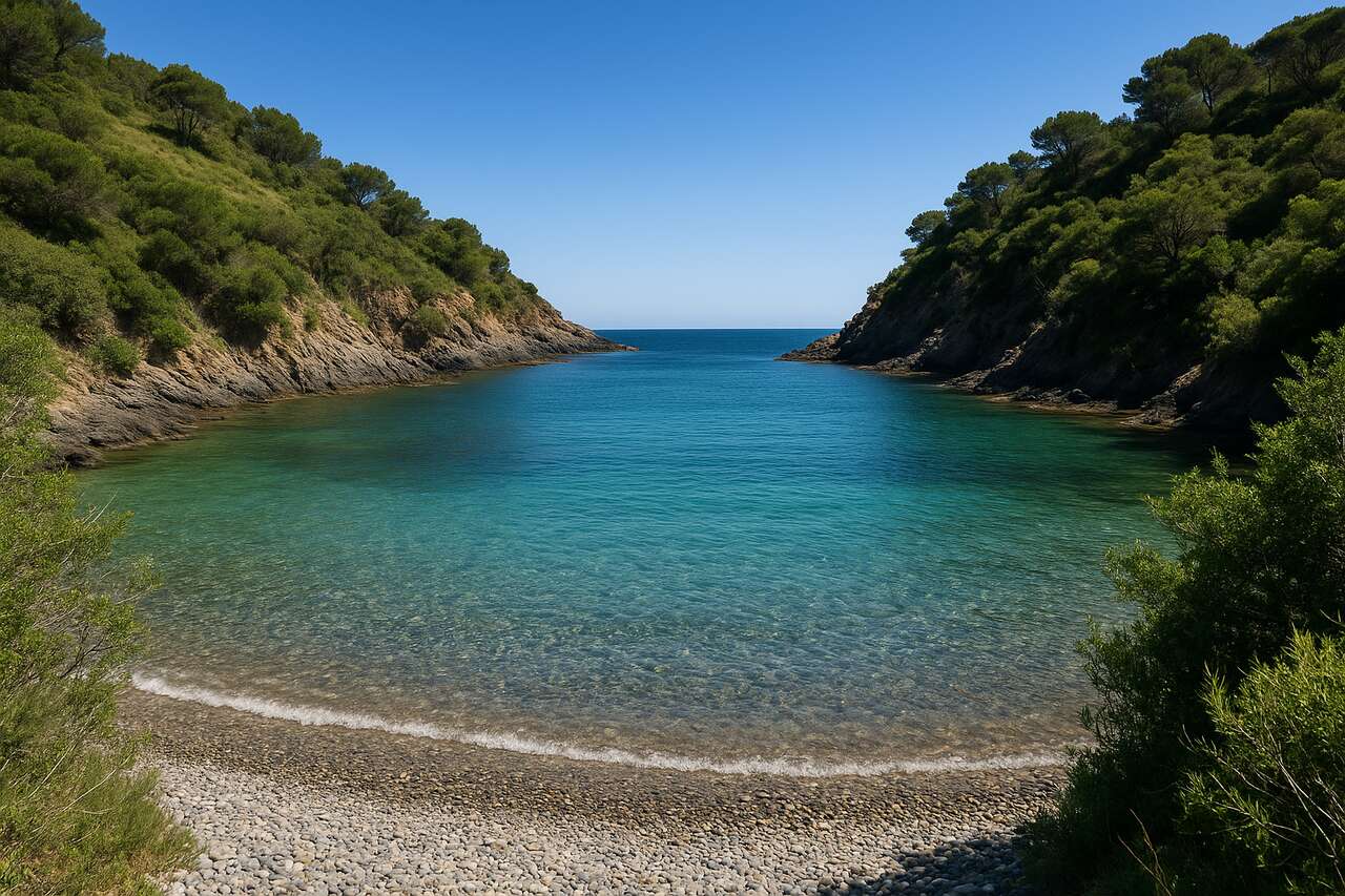 Loin du tumulte estival, cette crique cachée des Pyrénées-Orientales offre une tranquillité absolue pour vos vacances (Anse de Paulilles)