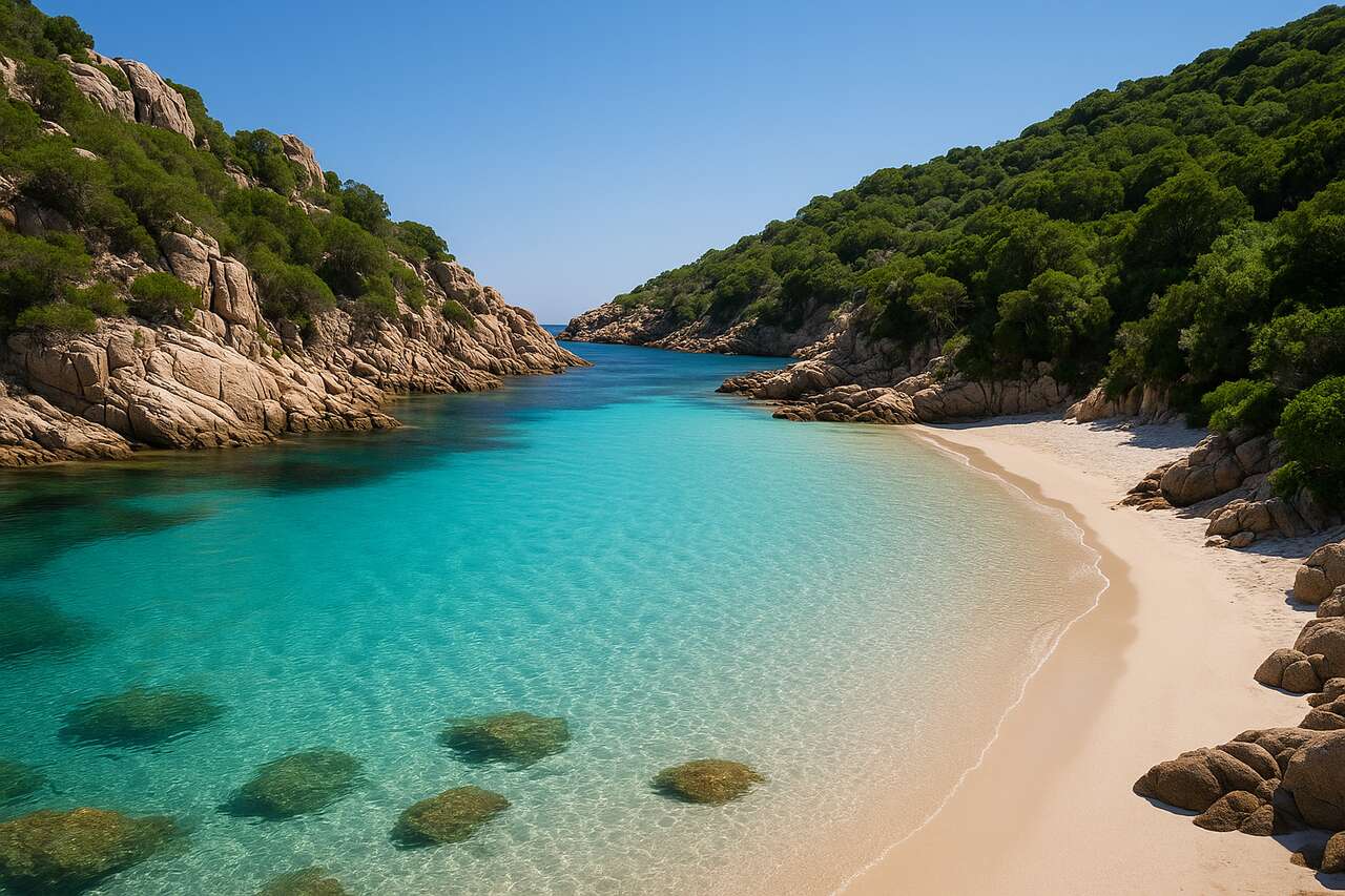 Cette anse isolée de Corse du Sud, accessible uniquement à pied, est un paradis intact pour les amoureux de nature (Plage de Roccapina)
