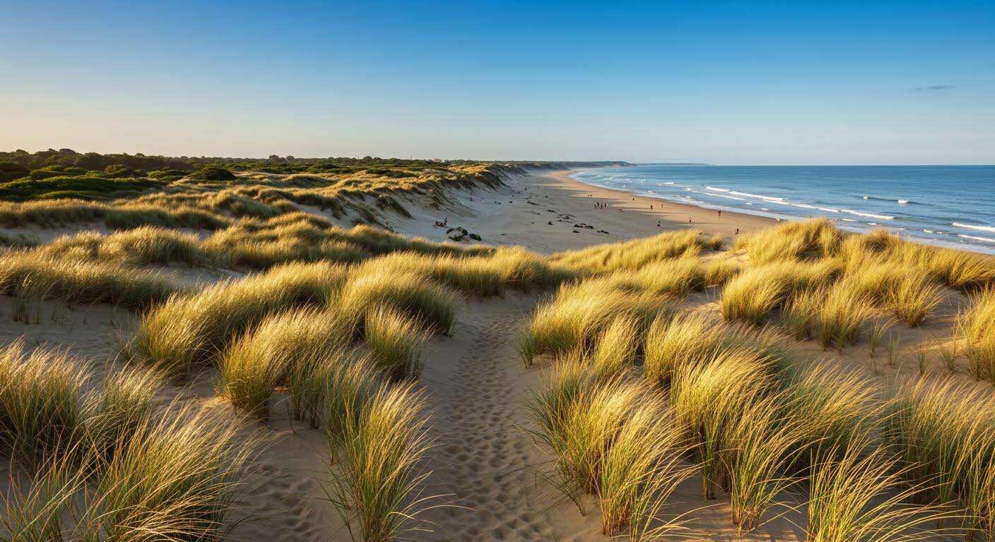 À quelques kilomètres de Bordeaux, cette plage sauvage résiste encore au tourisme de masse. La connaissez-vous ? (Plage du Grand Crohot)