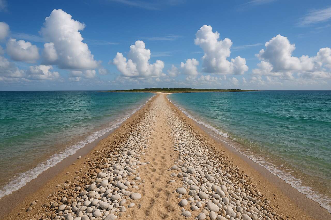 Ce petit paradis des Côtes d’Armor, accessible uniquement à marée basse, est un secret bien gardé des locaux