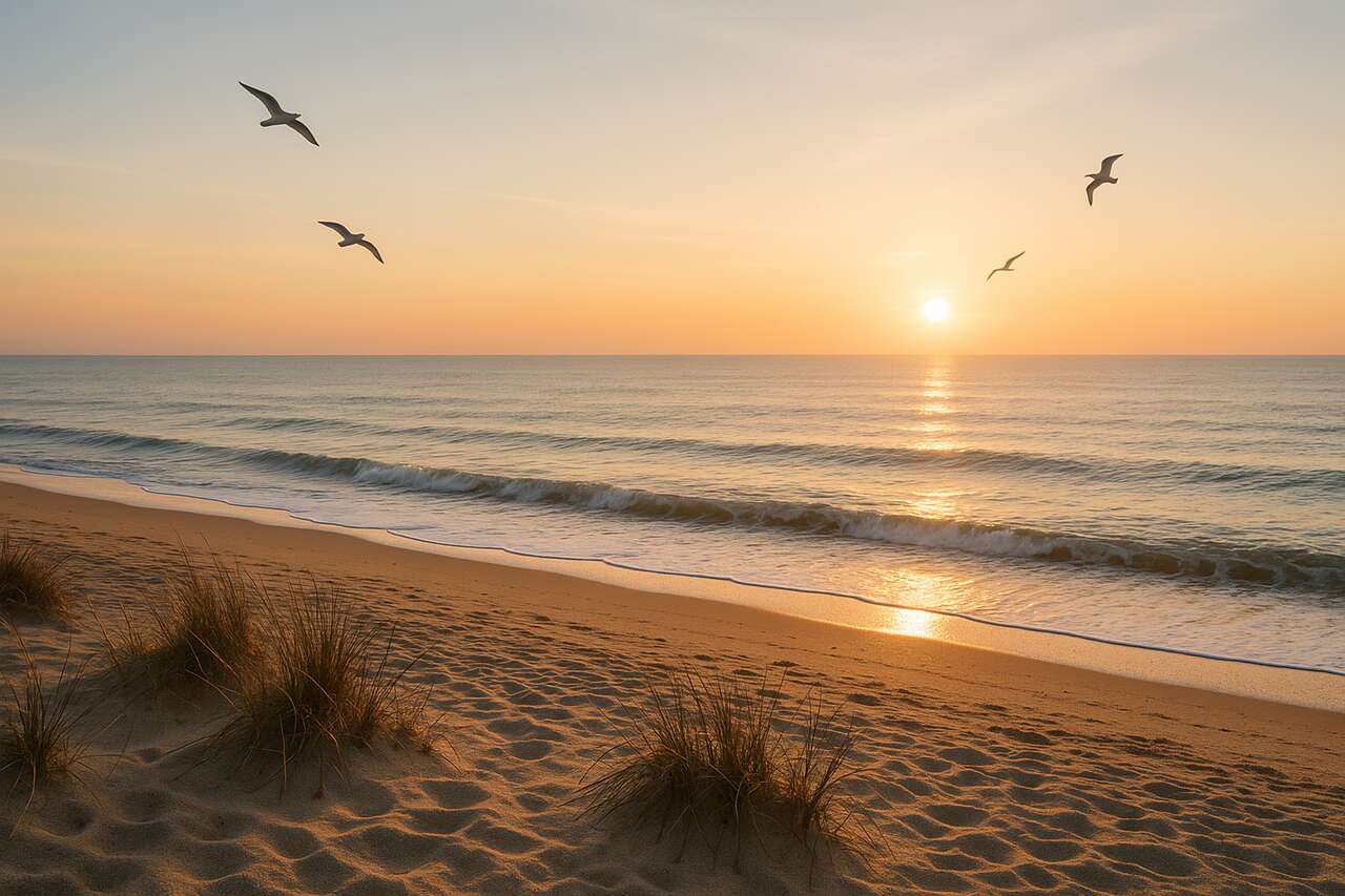 À 45 minutes de Nantes, cette plage secrète est le spot parfait pour une escapade inattendue. La saurez-vous la trouver ?Â