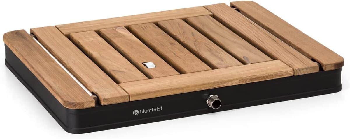 Test : douche extérieure Blumfeldt, jet réglable 4m