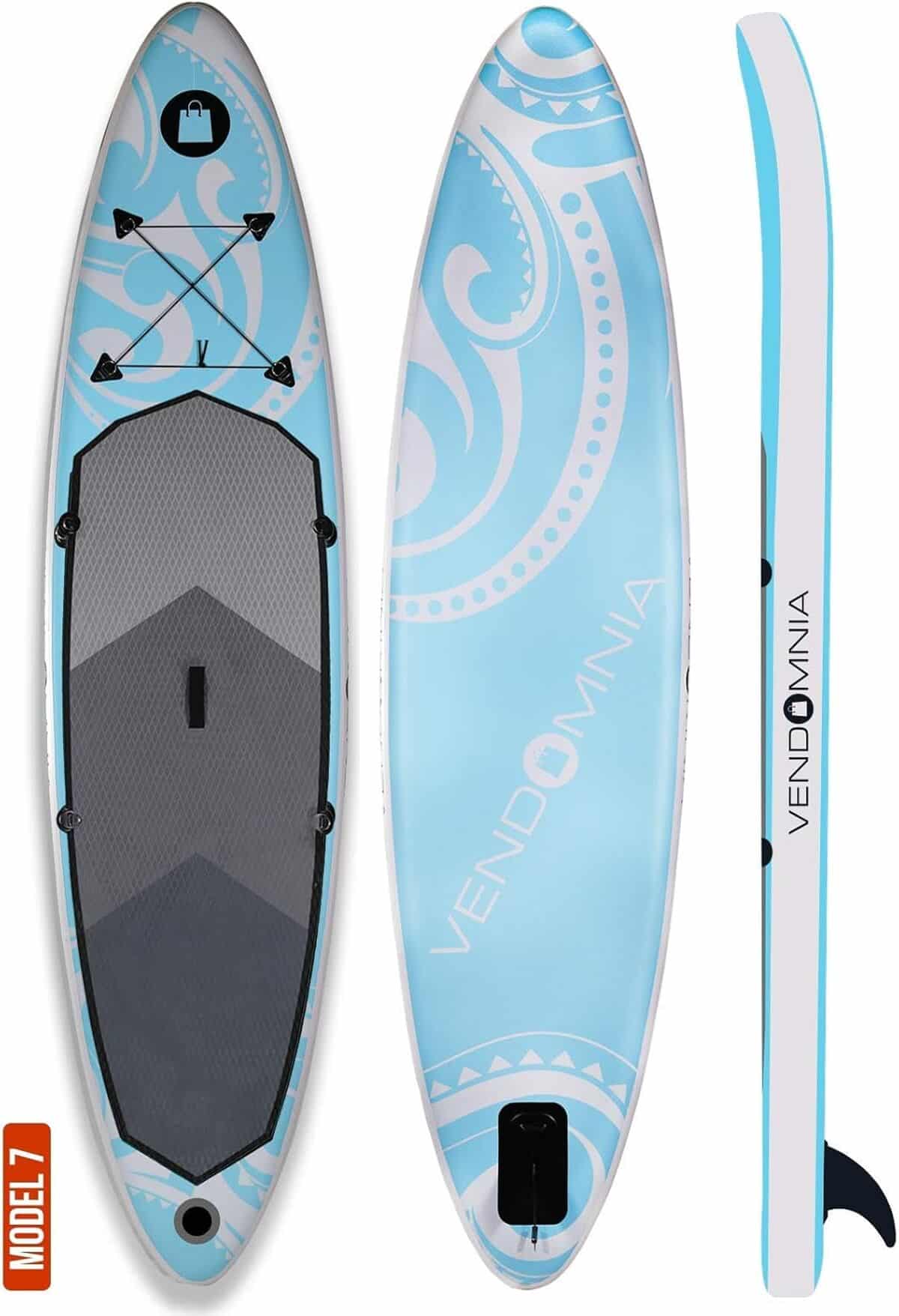 Test : vendomnia stand up paddle gonflable, robuste et polyvalent