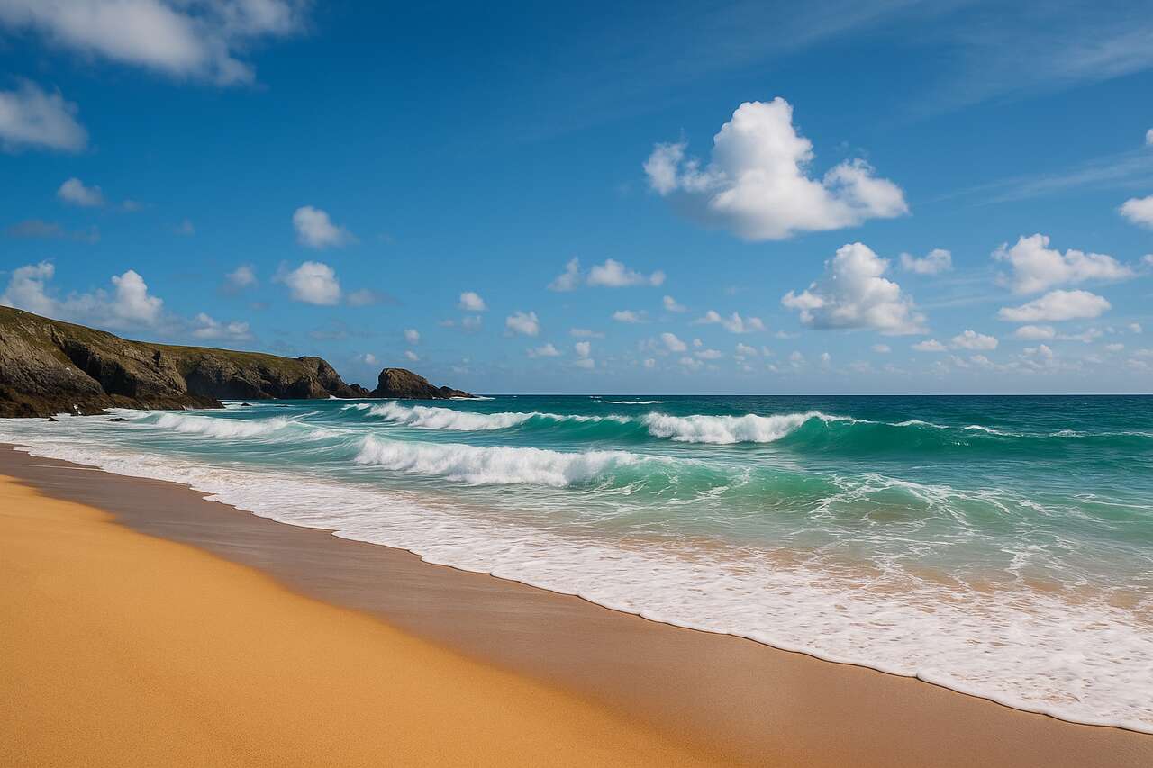 Le secret le mieux gardé de Belle-Île-en-Mer : une crique aux eaux émeraude oubliée des guides