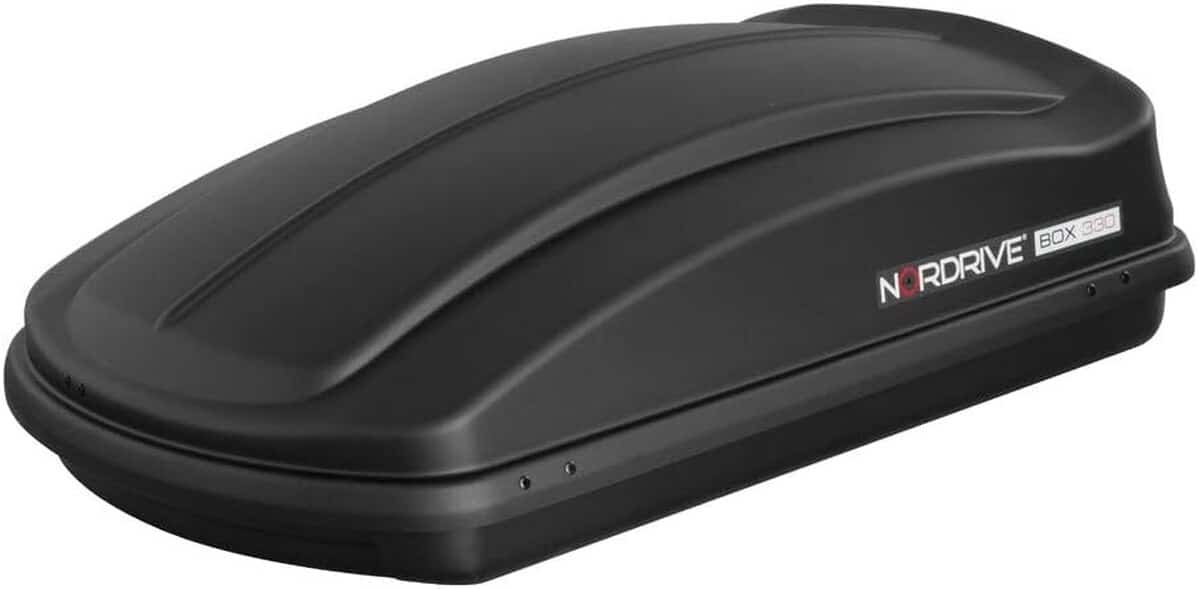 Test : coffre de toit Lampa Nordrive N60004 330 l en ABS noir