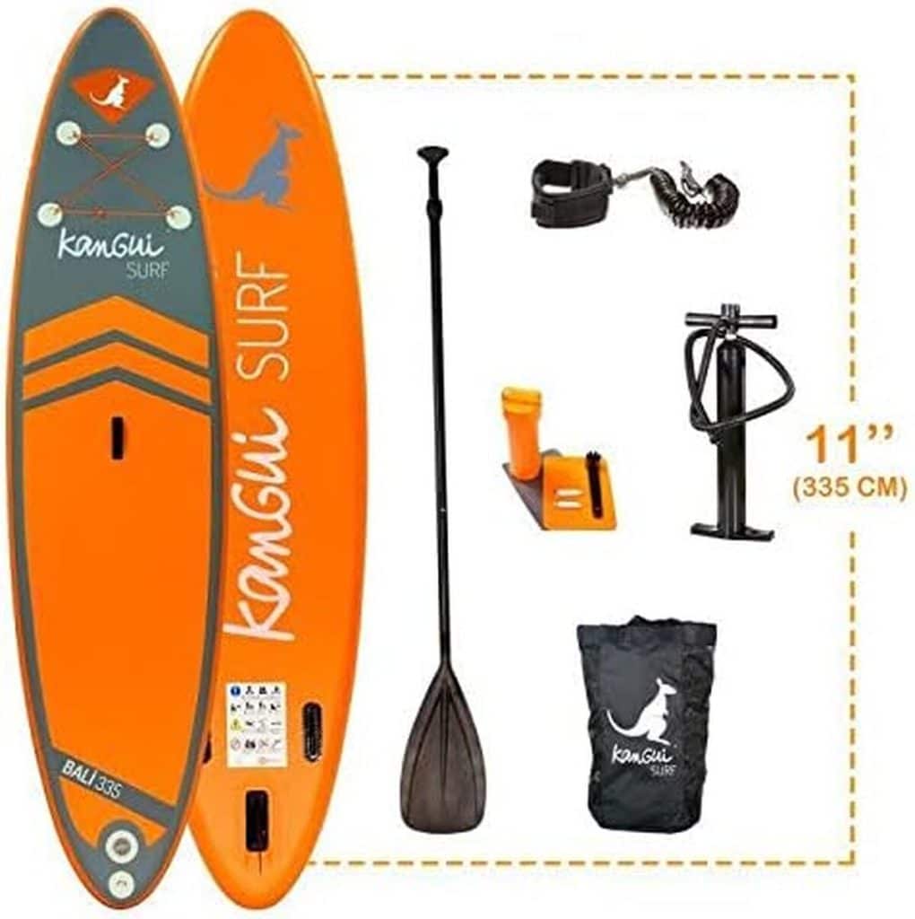Test du paddle Kangui Bali 335 cm : gonflable et complet