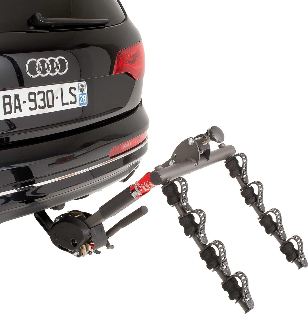 Test du porte-vélos Mottez A009P4RA : transport pratique pour 4 vélos