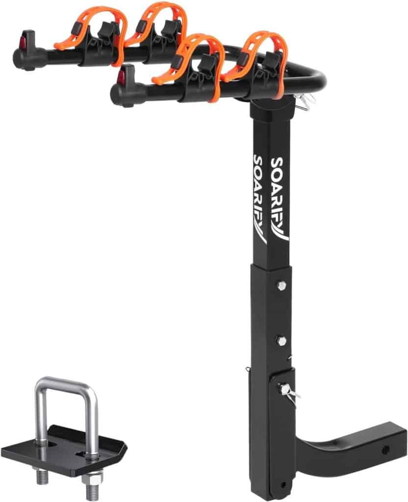 Test du porte-vélos Soarify : simplicité et robustesse pour 31, 8 kg