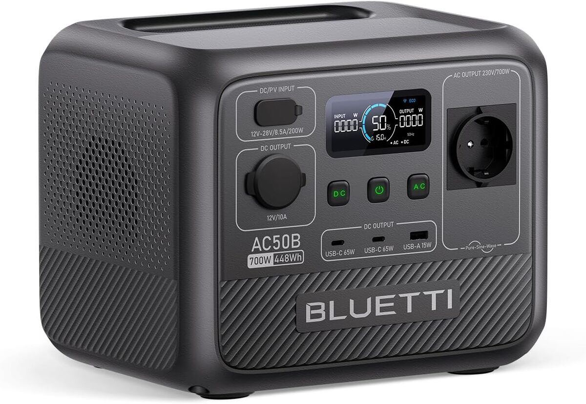 Test : bluetti AC50B station électrique portable, performance et autonomie