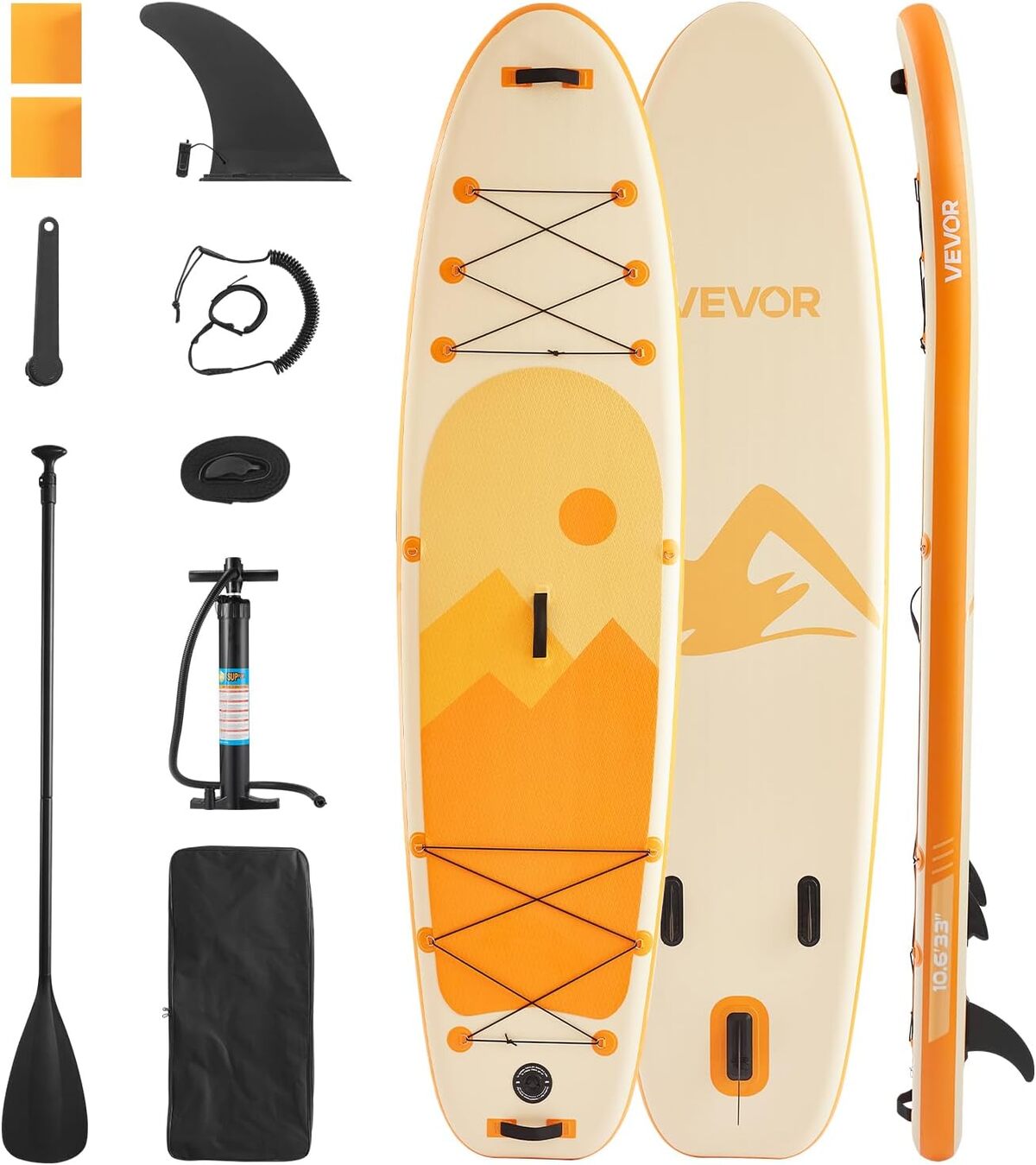 Test du paddle gonflable VEVOR : planche robuste et complète