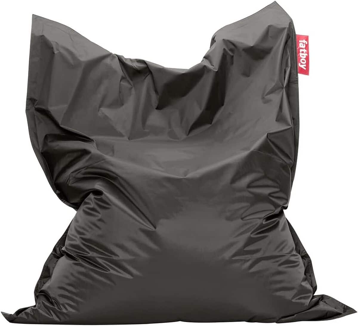 Test du pouf Fatboy The Original : confort et style en gris foncé