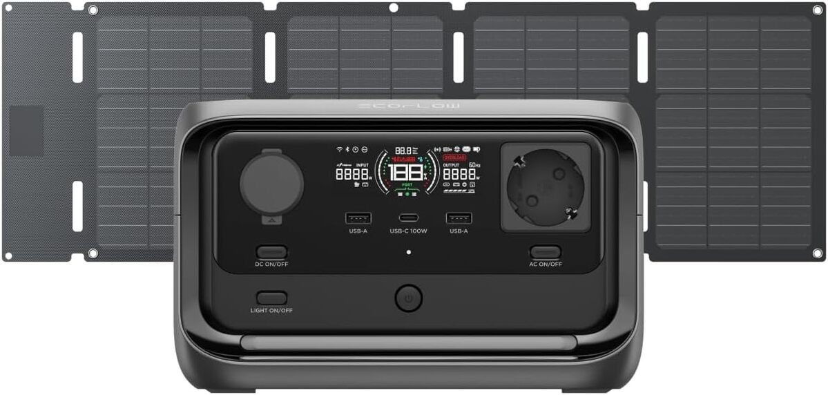 Test EcoFlow RIVER 3 Plus : centrale électrique portable avec panneau solaire