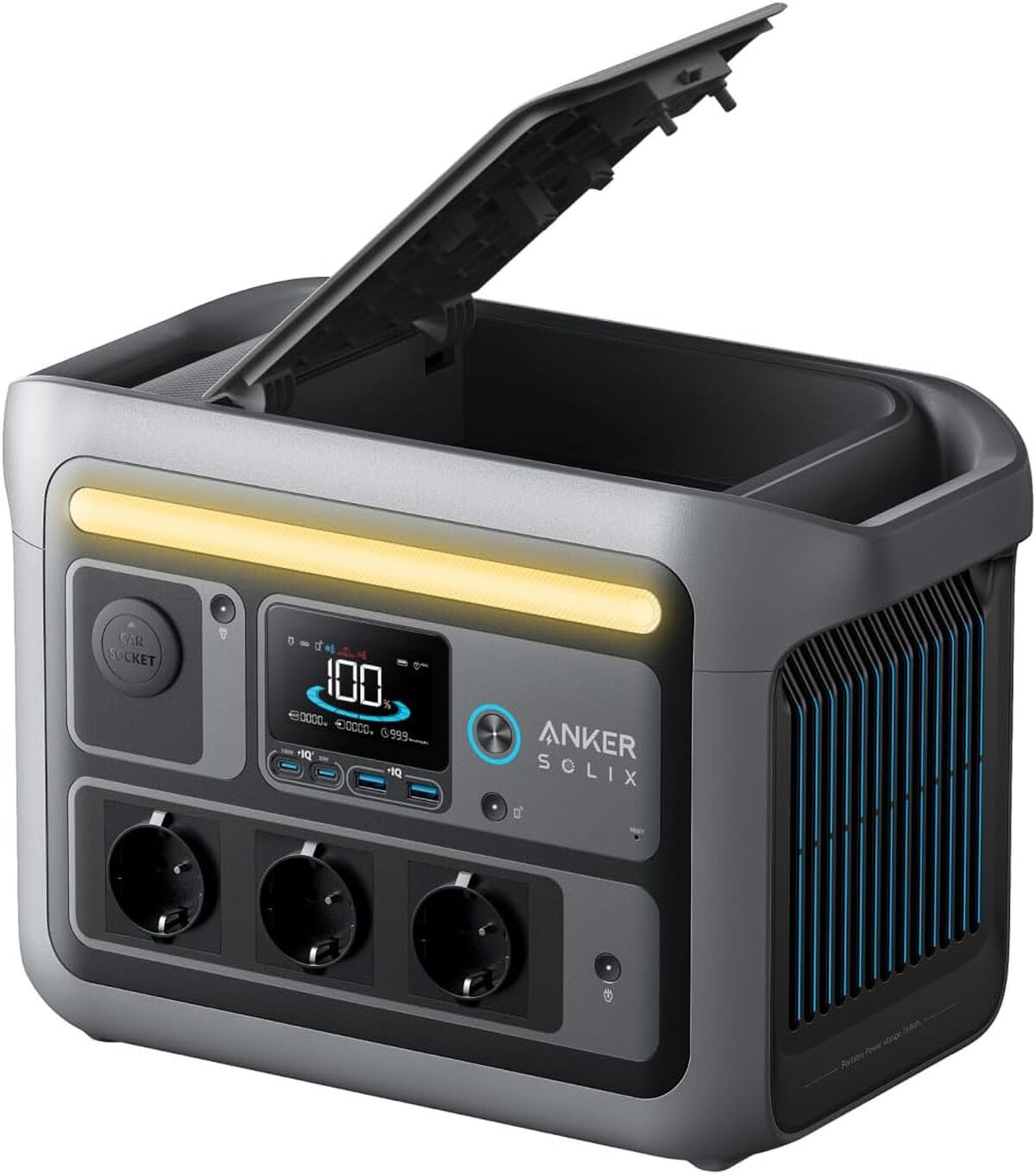 Test : anker SOLIX C800, station électrique portable puissante