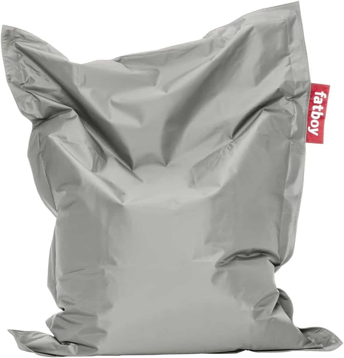 Test du pouf Fatboy The Original Junior argent : confort et design