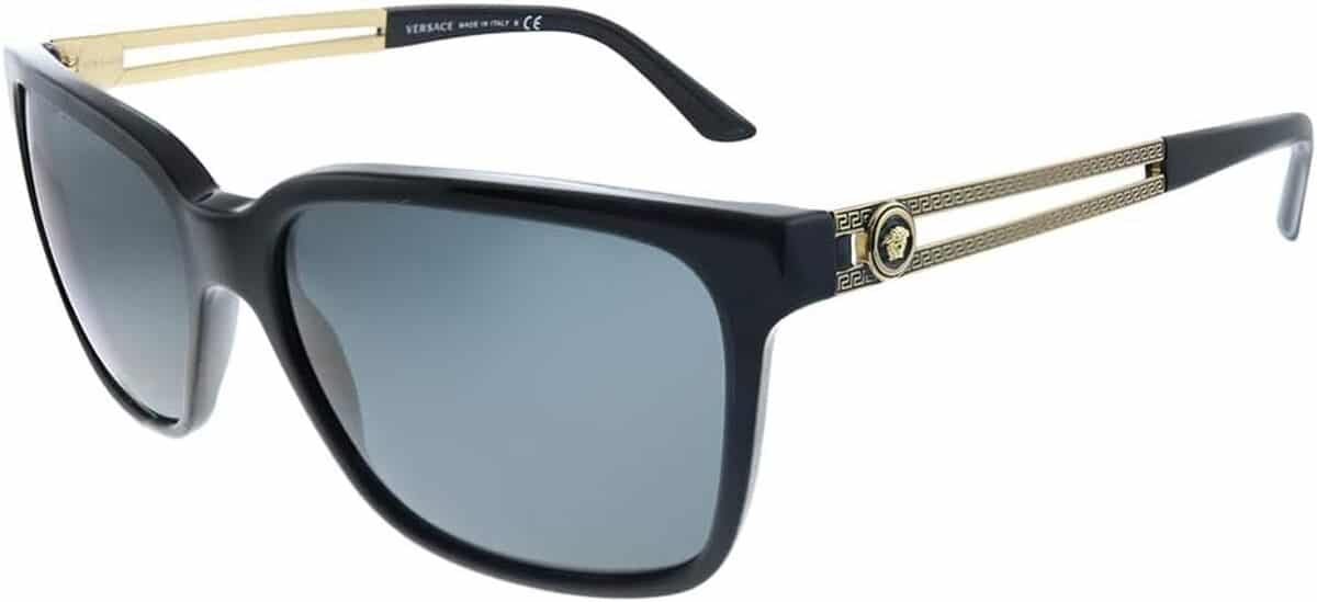 Avis sur les lunettes Versace homme 0VE4307 : élégance en noir et gris