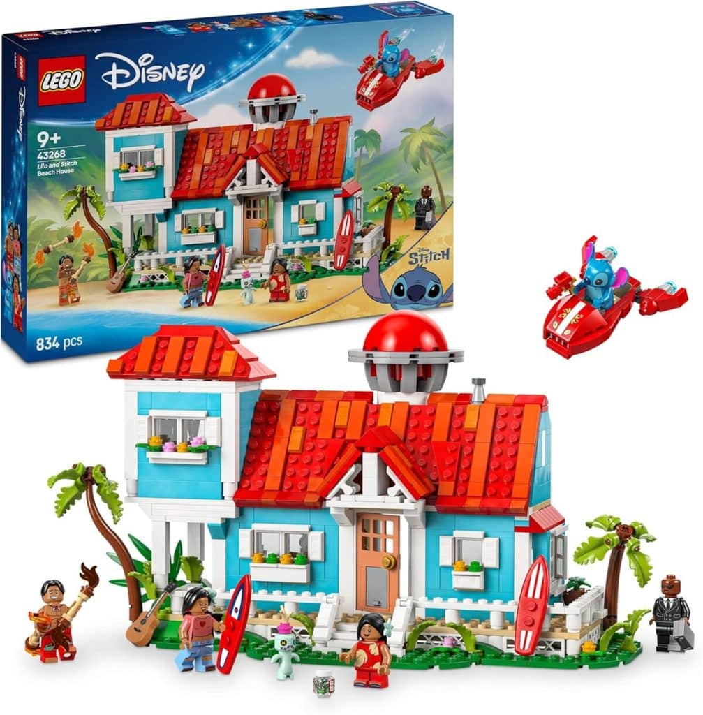 Test LEGO Disney : la maison sur la plage de Lilo et Stitch 43268