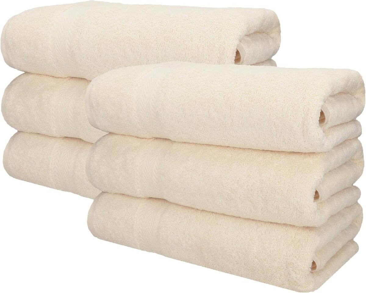 Test : serviettes sauna Betz, 100% coton, couleur sable