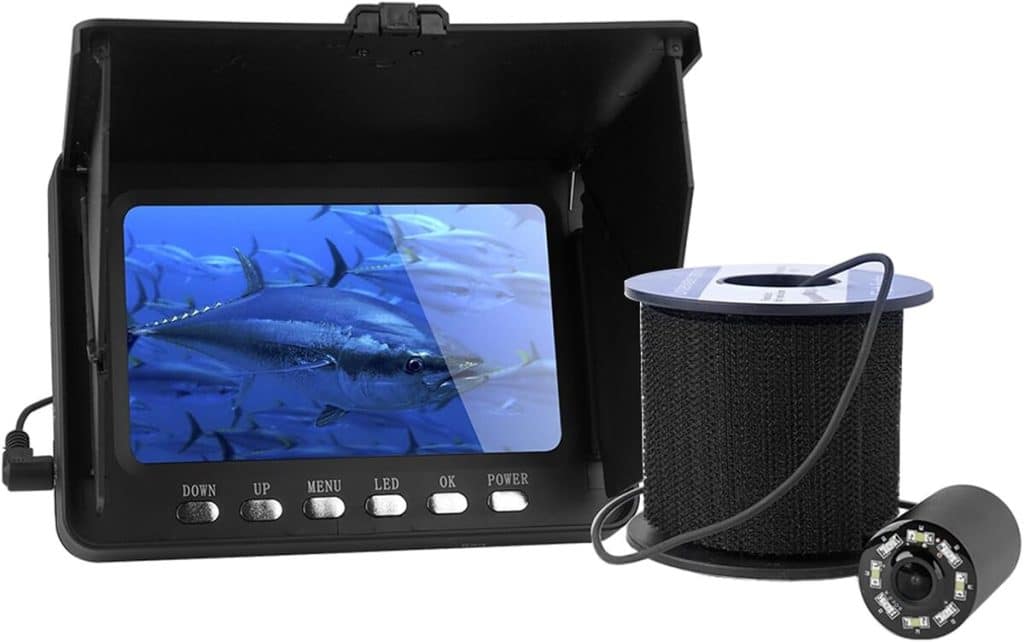 Test de la caméra sous-marine Kaolali 1080P IPS pour pêche