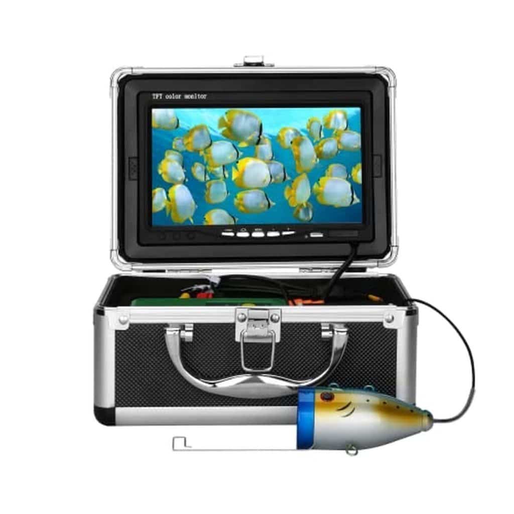 Test : caméra sous-marine pêche 15m 1000TVL avec DVR