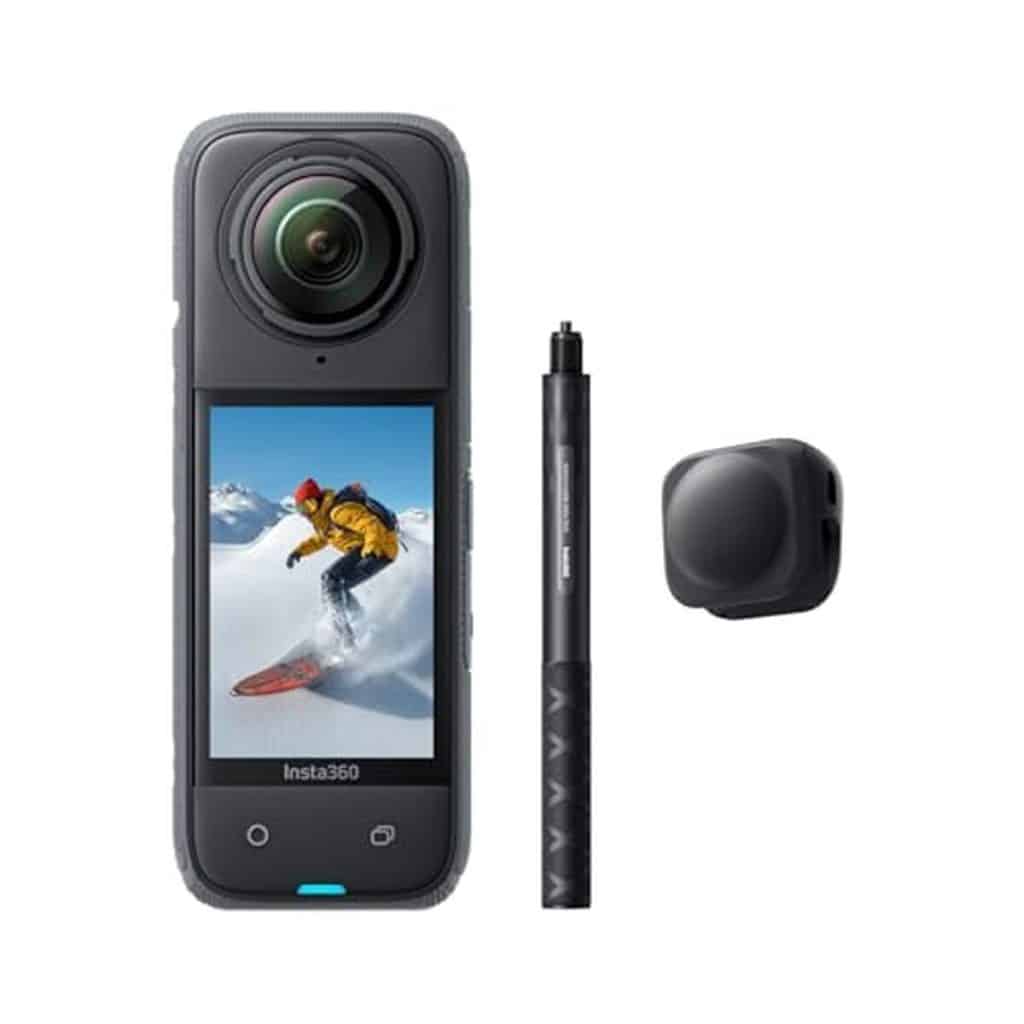 Test Insta360 X4 : caméra d'action 8K pour snowboard