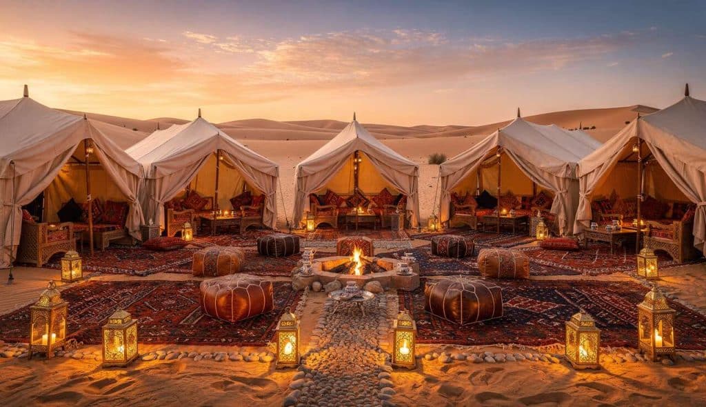 Les meilleurs camps de luxe au Maroc