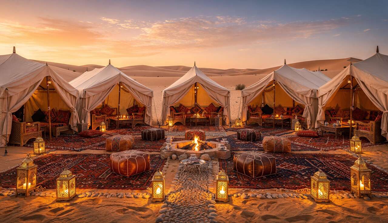 Les meilleurs camps de luxe au Maroc