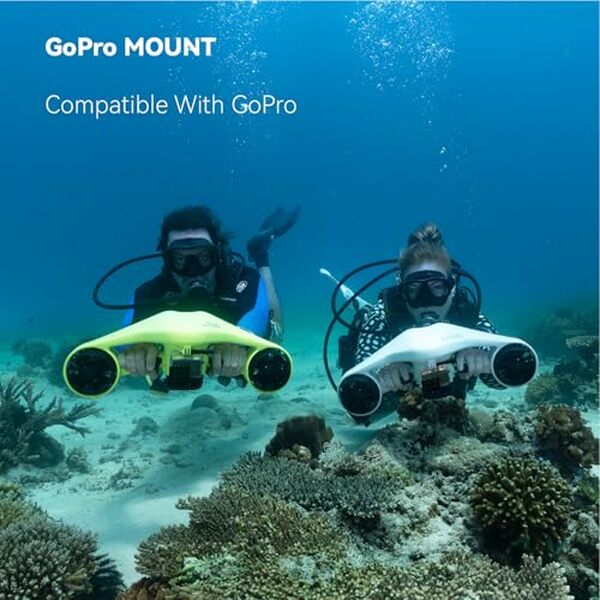 Explorez les profondeurs avec le scooter sous-marin Asiwo : performance, design élégant et expérience de plongée optimale réunis dans un seul appareil.