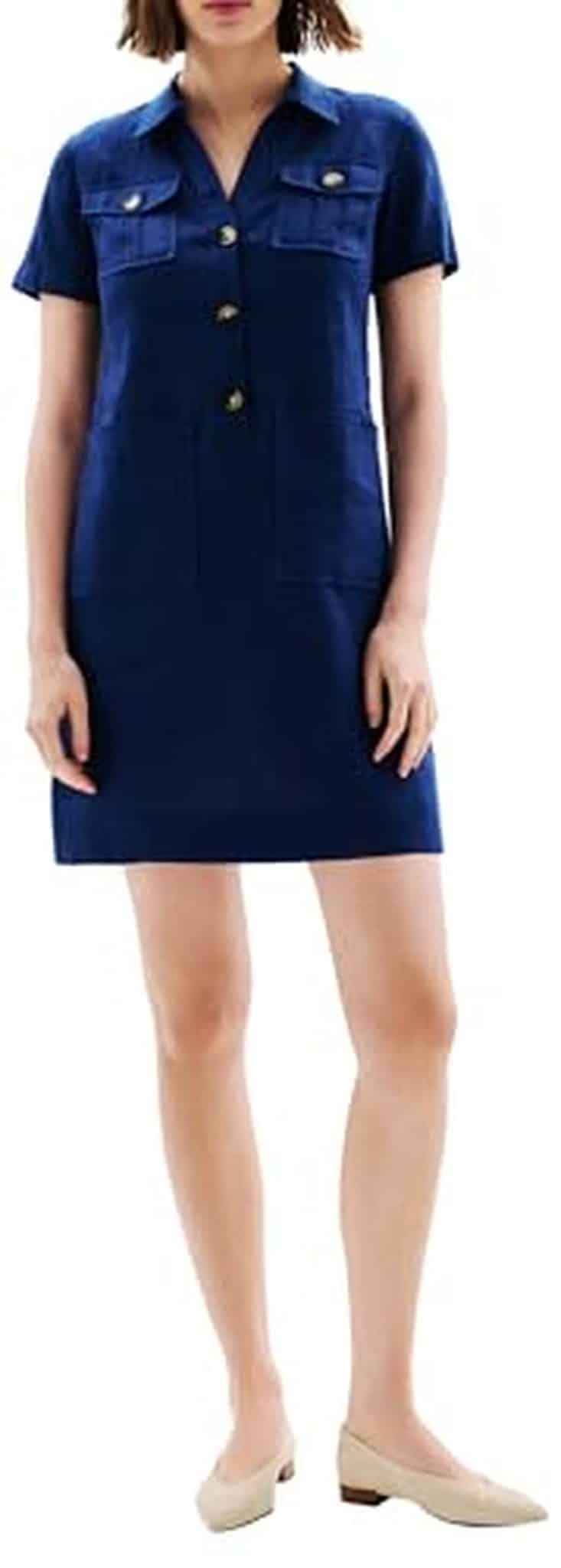 Avis : robe Caroll Rk000-laureb bleue taille 42 EU