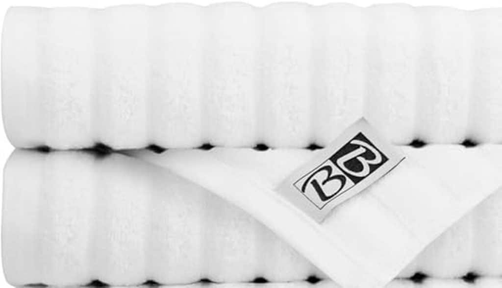Test des serviettes de luxe marques Black & White Ultimate Luxury XL