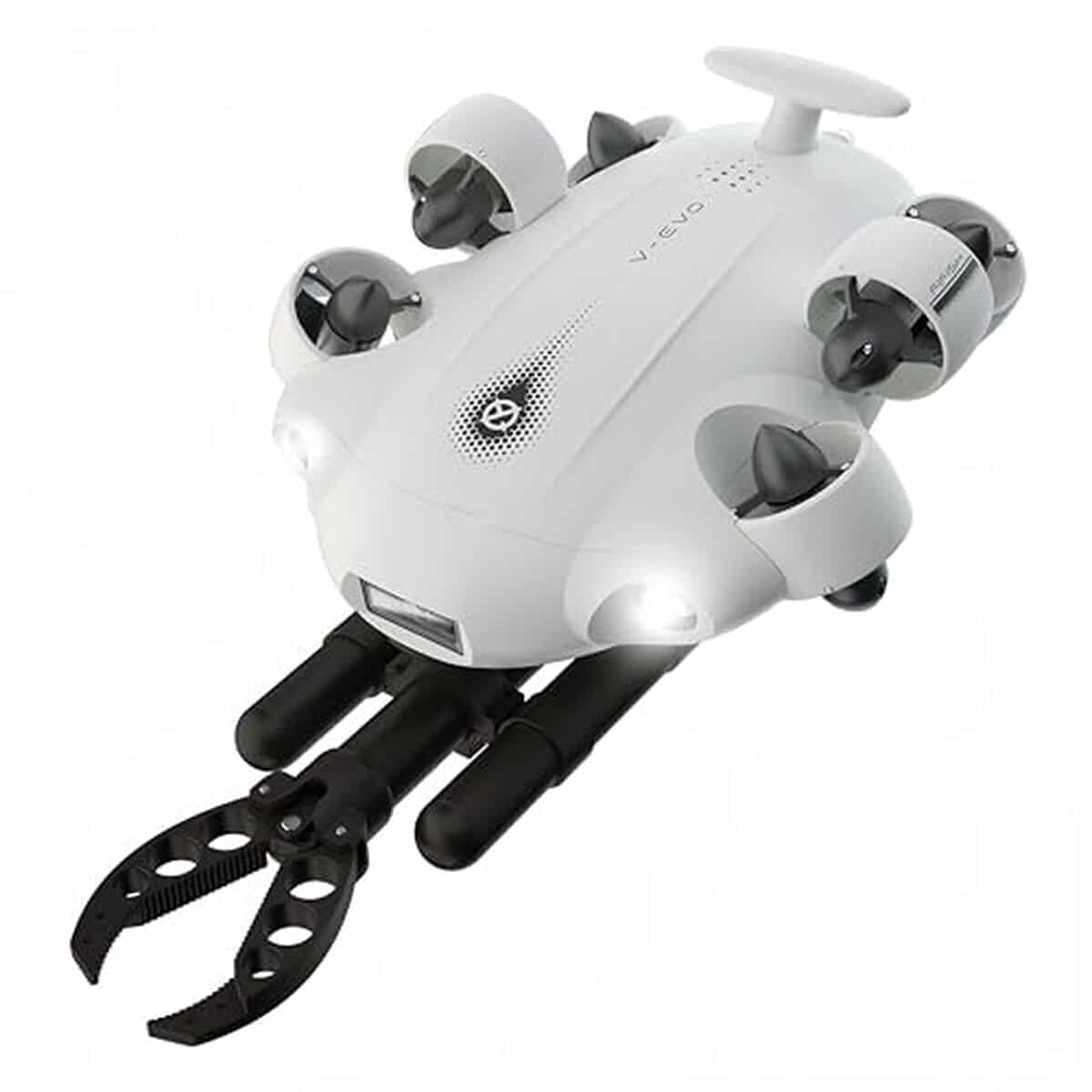 Test du CAMOLECH FIFISH V-EVO 4K : drone sous-marin innovant avec bras robotisé