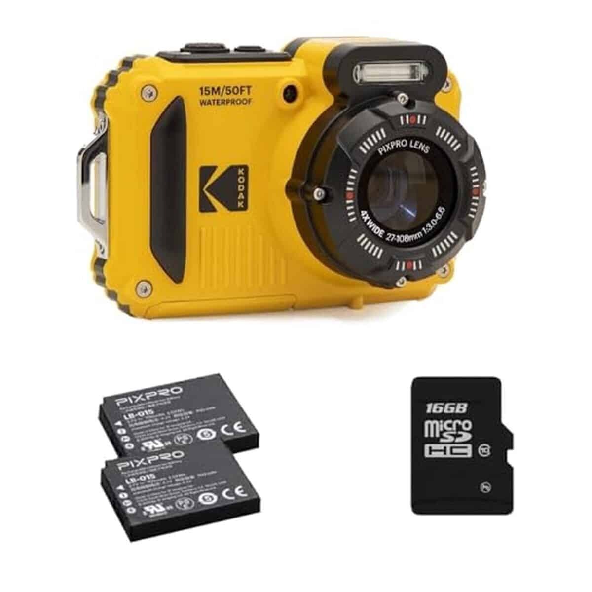 Test : kodak Pixpro WPZ2 - appareil photo étanche et robuste