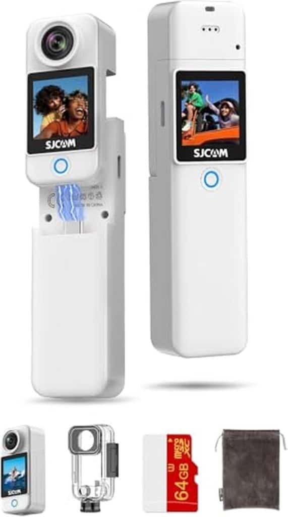 Test SJCAM C300 : caméra sport étanche 4K avec double écran tactile