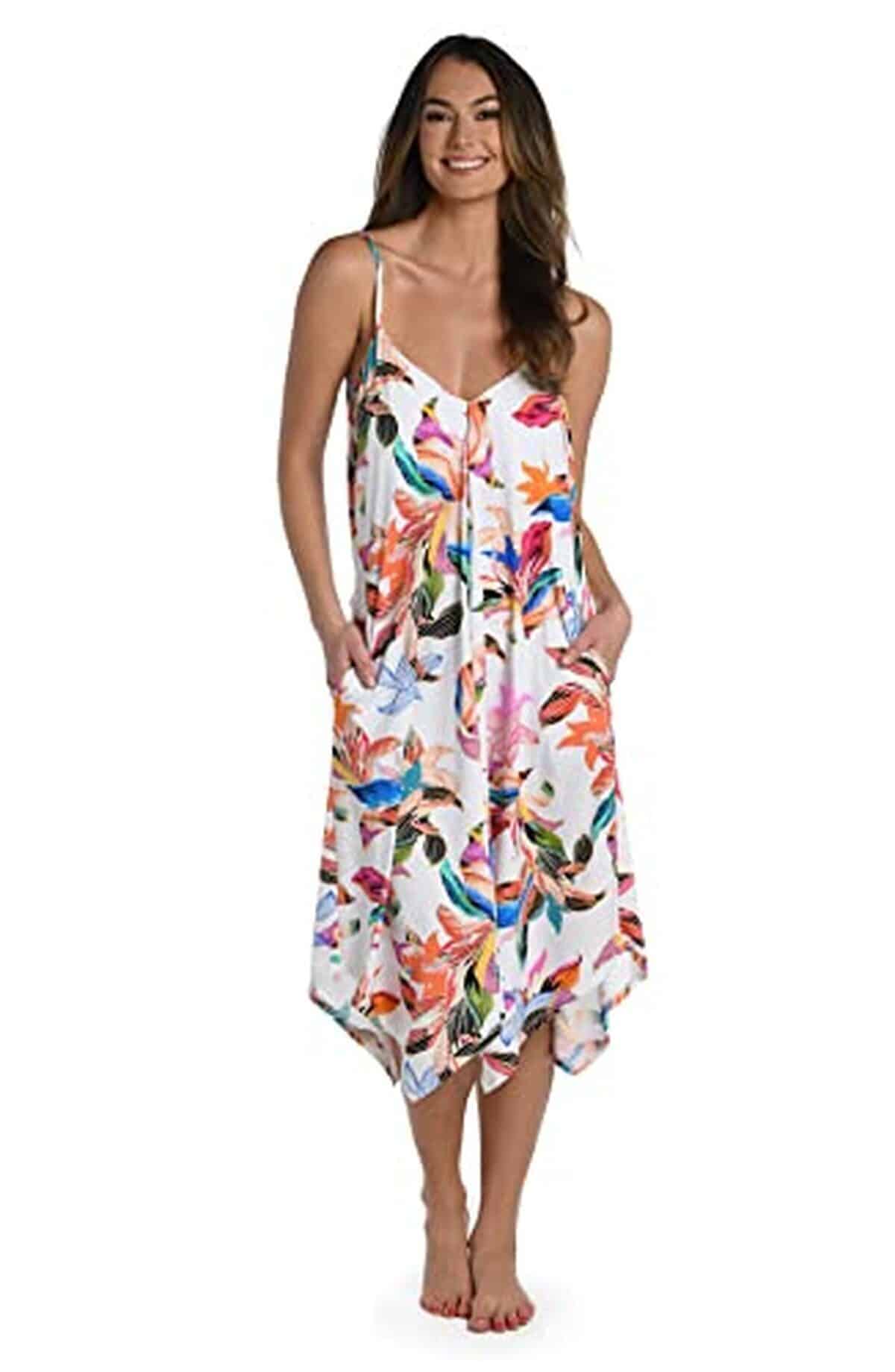 Avis sur la robe cover up la blanca multicolore paradise city