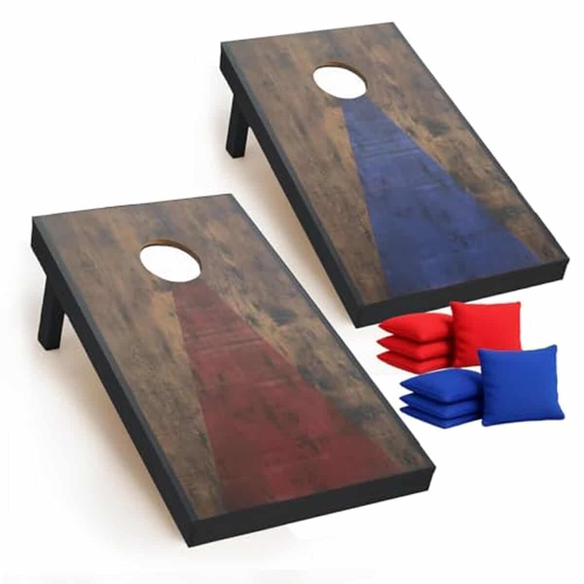 Test : cornhole officiel en bois 90×60 cm original corner