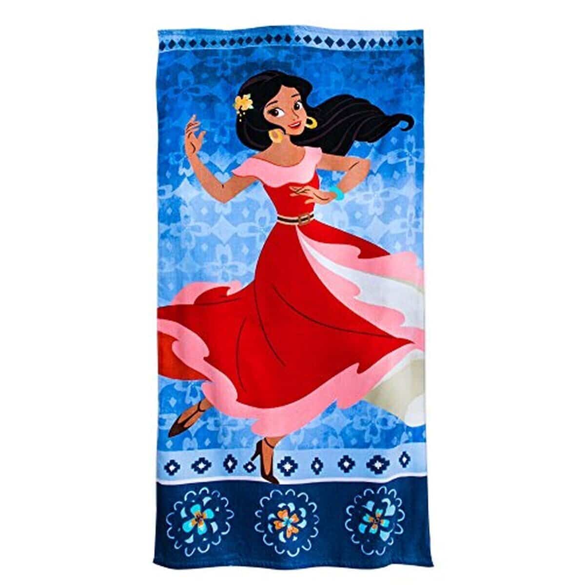 Test De La Serviette De Plage Disney Elena Of Avalor - Bleu