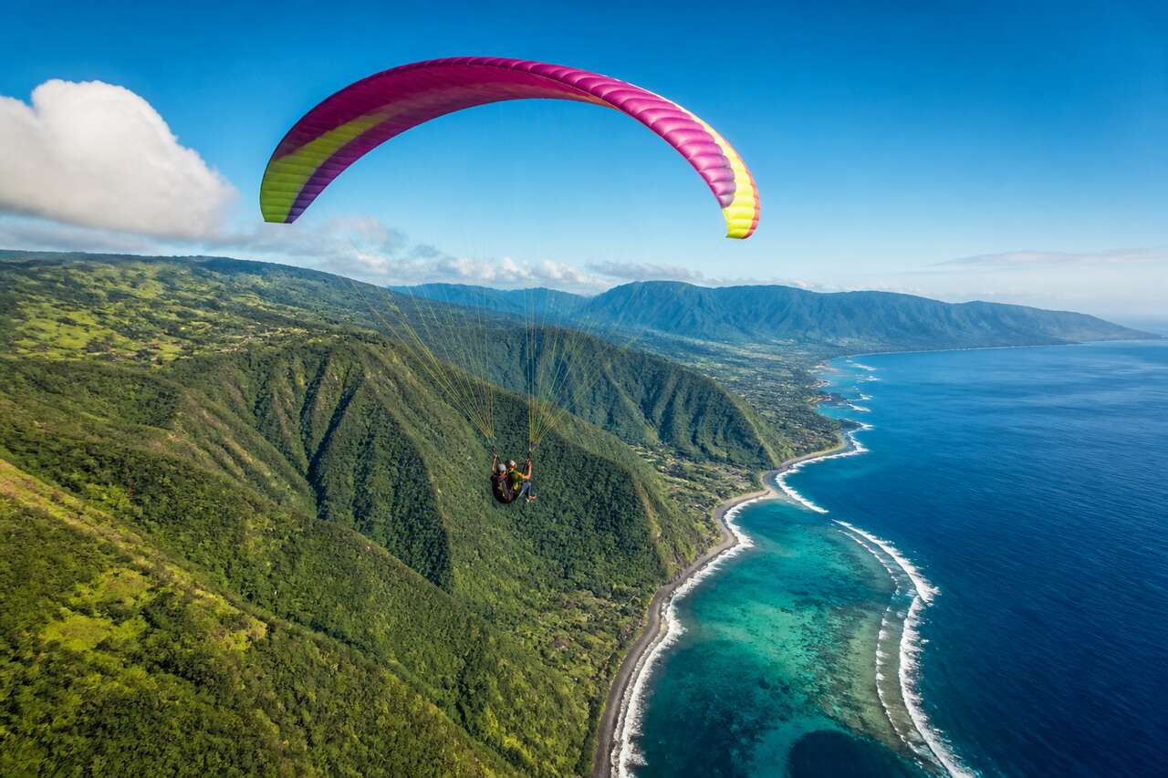 Faire du parapente à La Réunion : sensations fortes garanties
