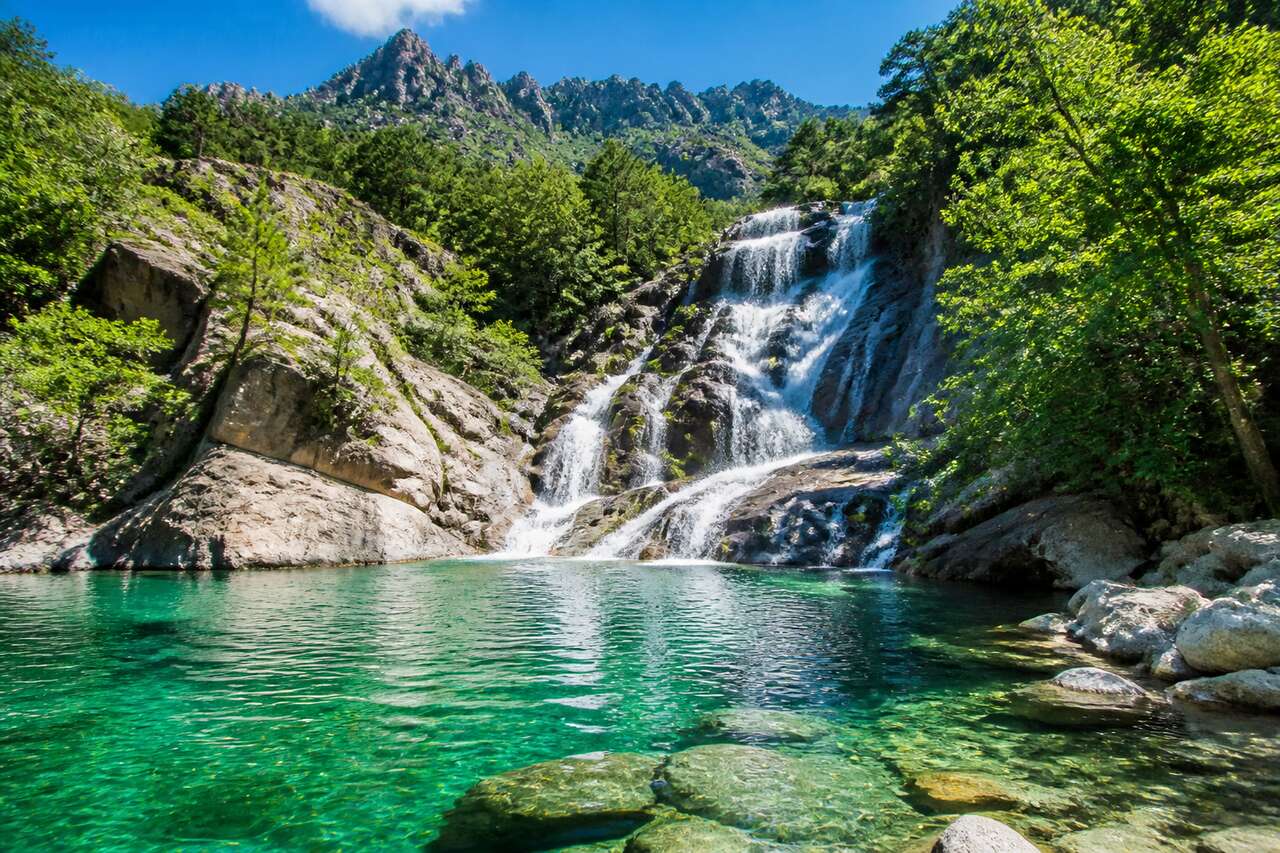 Cascades de Bavella : baignade et nature en Corse