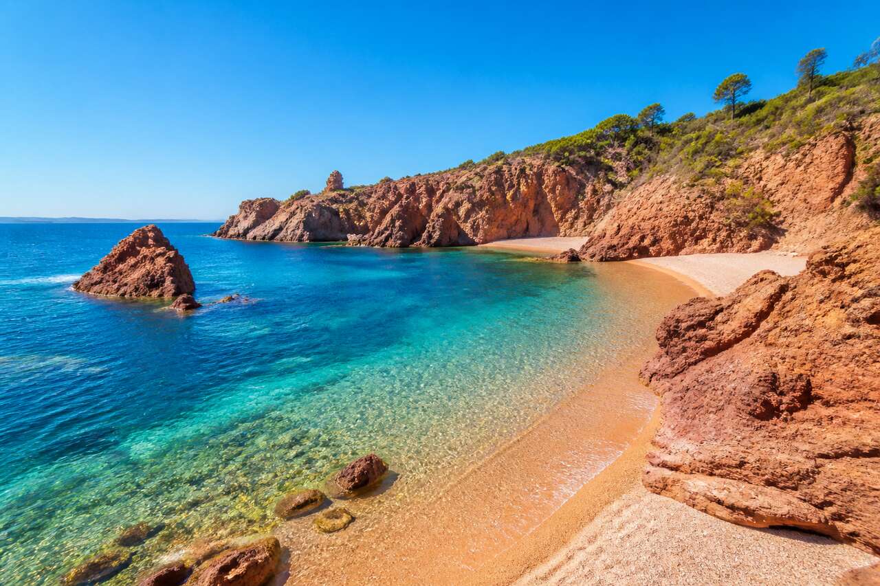 Plages et calanques à découvrir à Saint-Raphaël