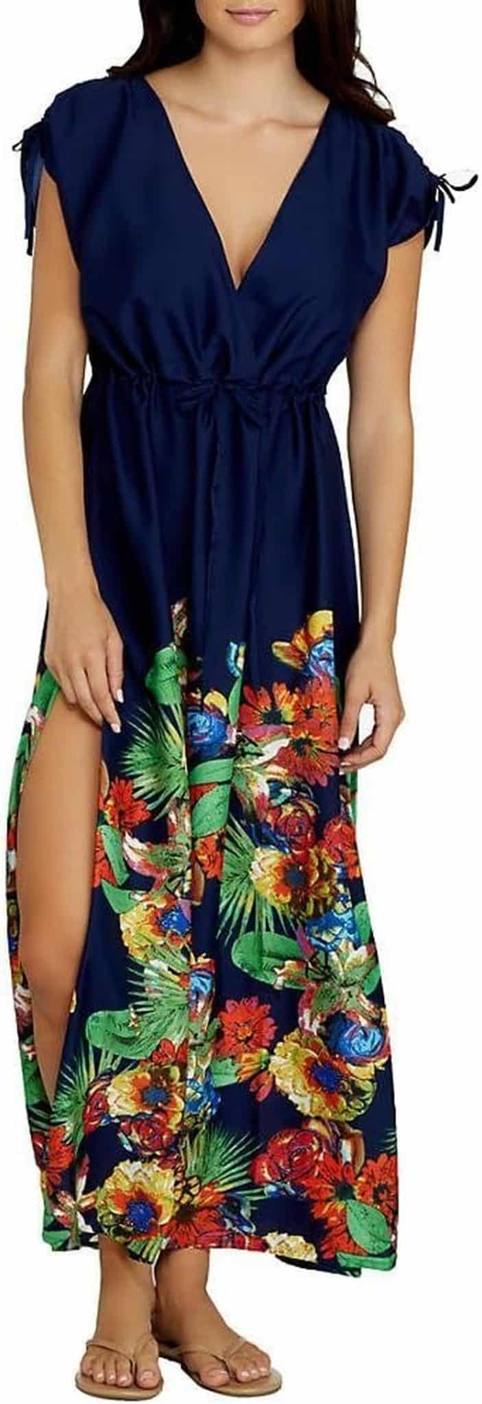 Avis robe de plage Fantasie Cayman multicolore